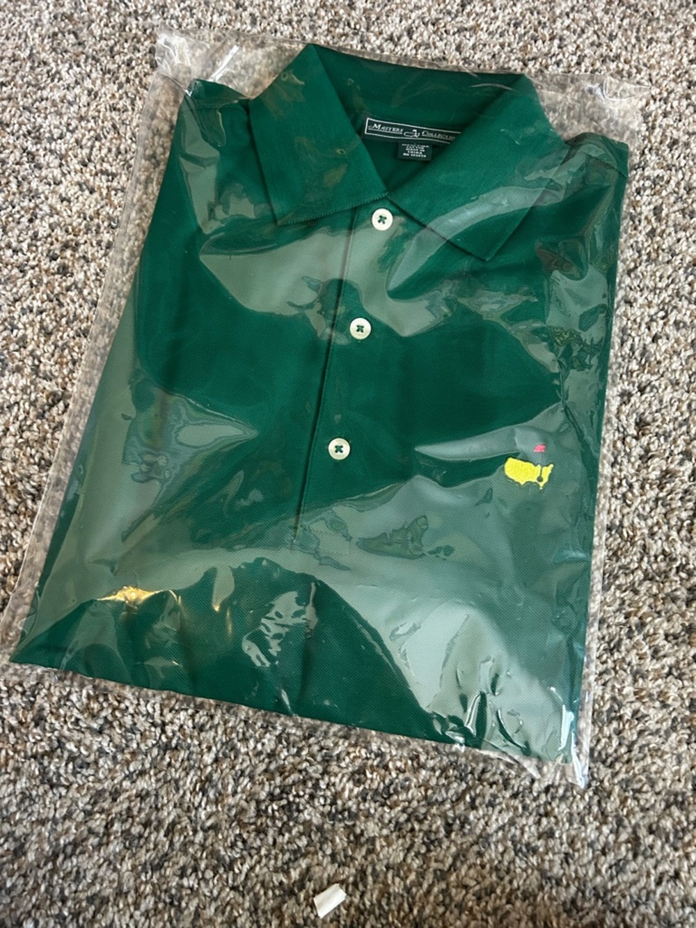 Masters Augusta Green Polo Shirt NIB Golf Shirt Tournament Merchandise